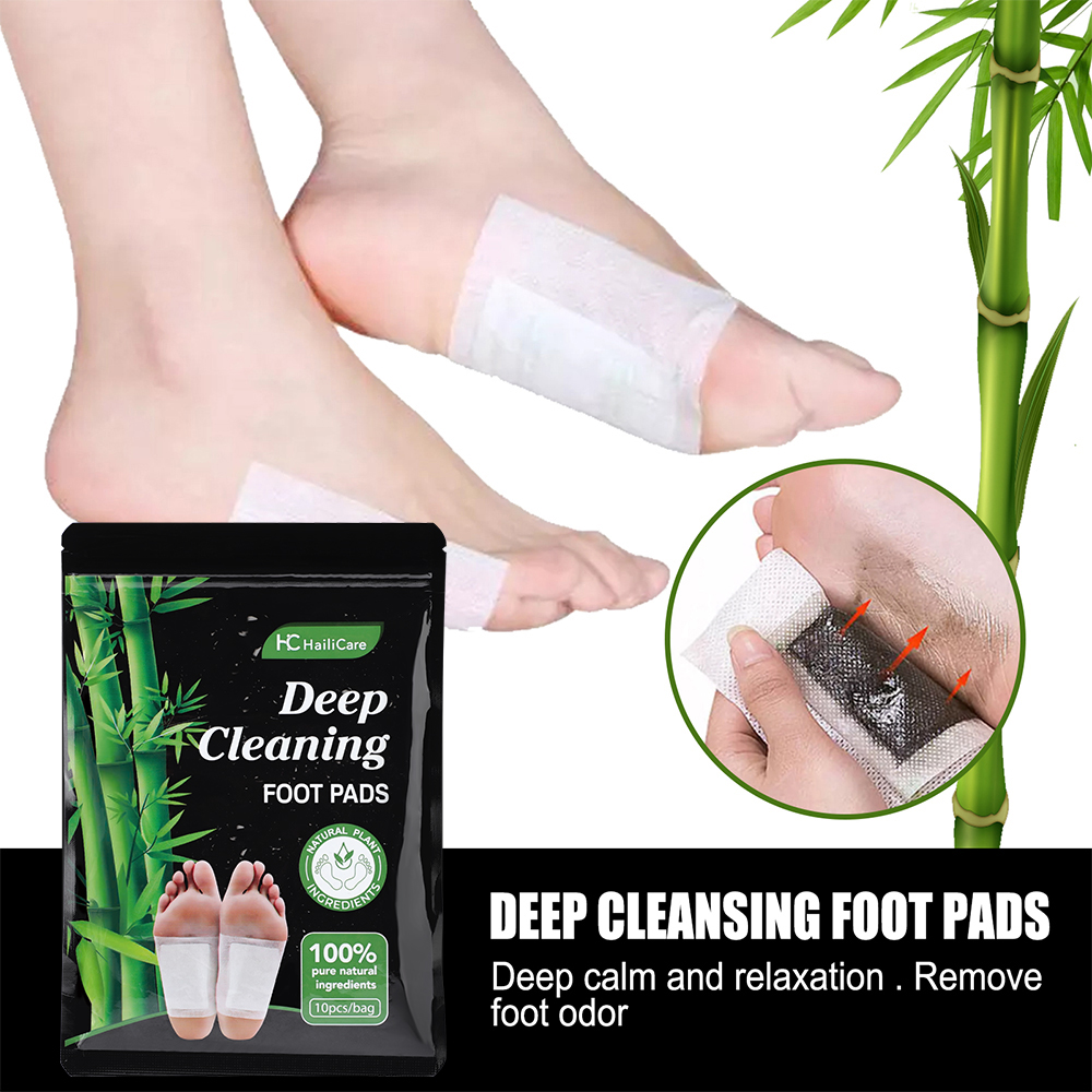 10pcs Mugwort Bamboo Charcoal  - Detox Foot Patch 评论和价格