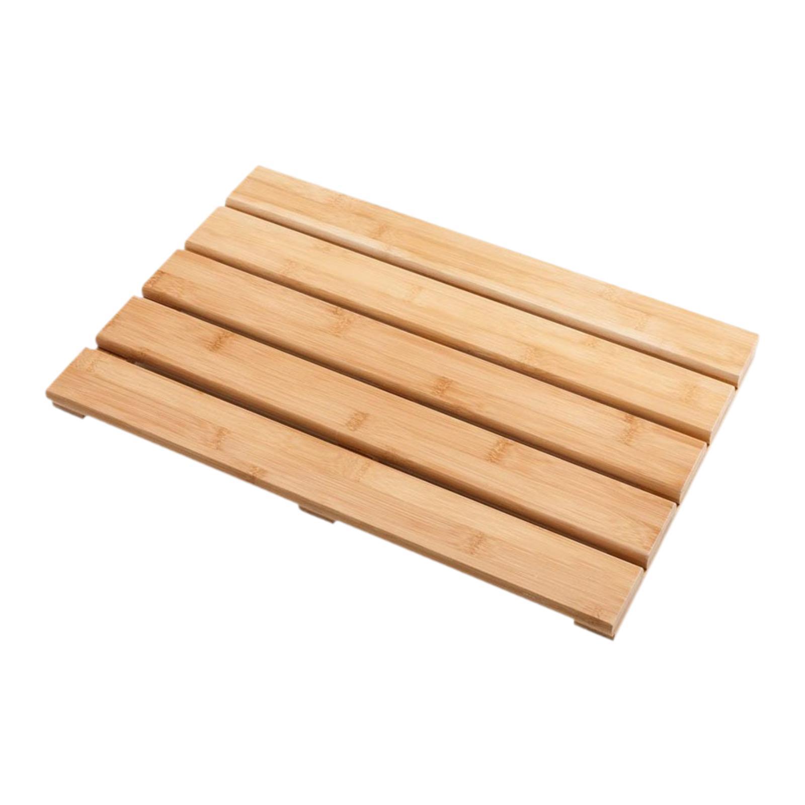 Bamboo Bath Mat Stylish Heavy  - Bamboo Bath Mat 评论和价格